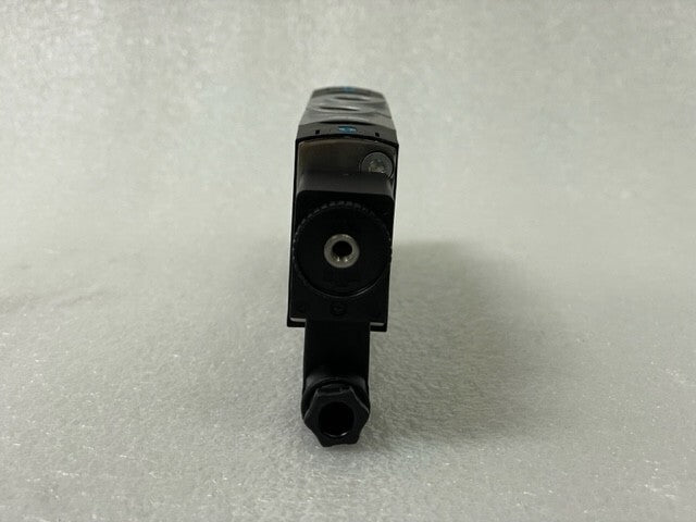 FESTO VALVE WITH 2 VACF-B-C1-16B SOLENOID COIL USED GOOD CONDITION