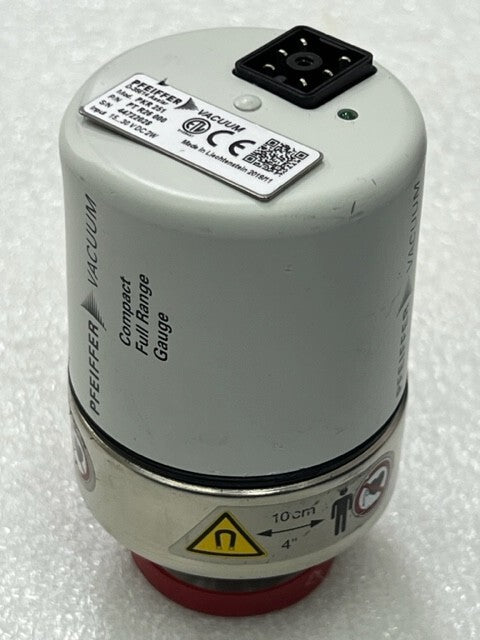 Pfeiffer Vacuum PKR 251 15.30VDC 2W Compact Full Range Gauge D-35614 Asslar Used