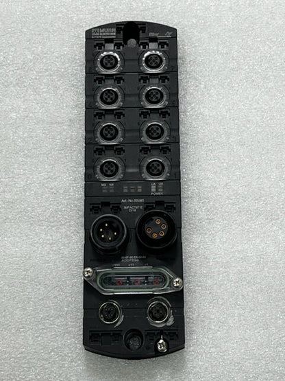 Murr Electronik 55085 IMPACT67E DI16 81216 1.02 1.08 Compact I/O Module Used