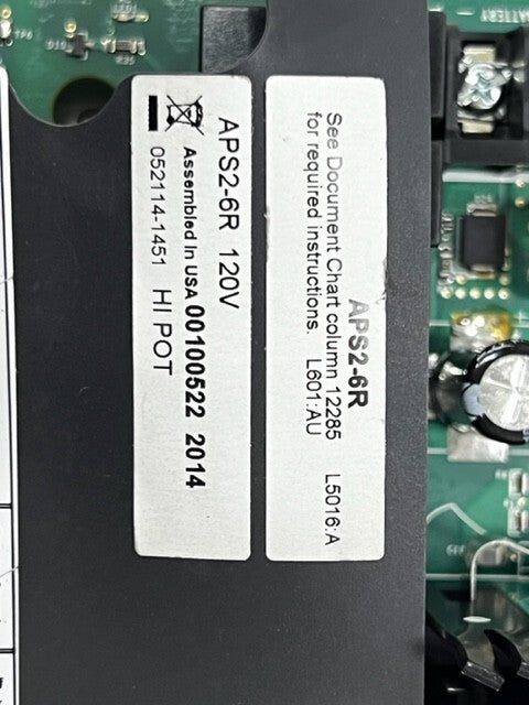 Honeywell Notifier APS2-6R Fire Alarm Auxiliary Power Supply New