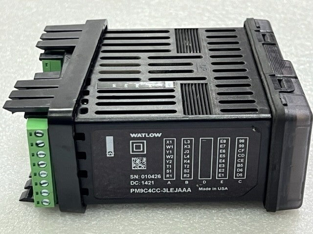 Watlow PM9C4CC-3LEJAAA EtherNet/IP EZ-ZONE Thermal Controller Used