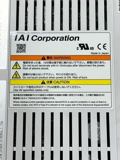 IAI Electric SCON-CB-100WAI-CC-0-2 Linear Servo Actuator Controller Used