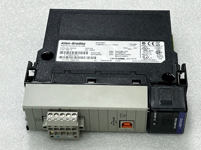 1756-DNB/D ControlLogix DeviceNet Communication Module Used