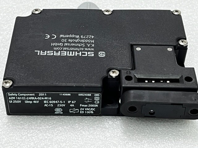 Schmersal AZM161CC-24RKA-024-M16 Safety Interlock Switch (With Actuator) Used