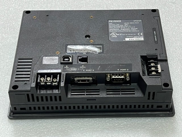 Keyence Corp VT3-V7 7 Inch VGA TFT Color Touch Screen Display Panel Used