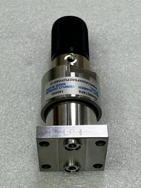 Parker Veriflo Valve SQMICROHF502PUPG6010 P/N 45600574PA Used Good Condition
