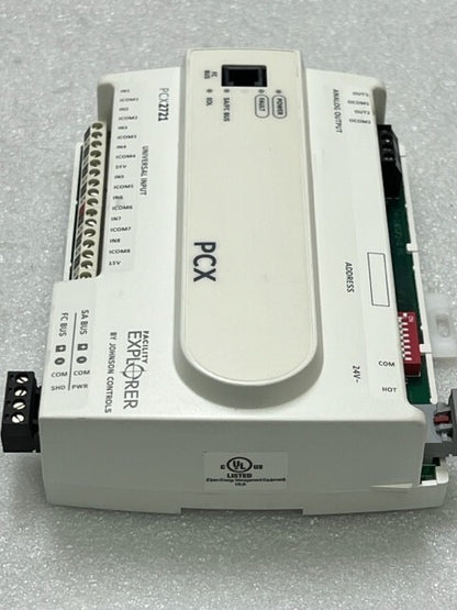 Johnson Controls FX-PCX2721-0 Rev K Ver 6.2 Facility Explorer Controller New