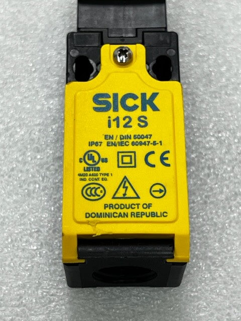 SICK i12-SB213 IP67 Safety Switch Used Good Condition