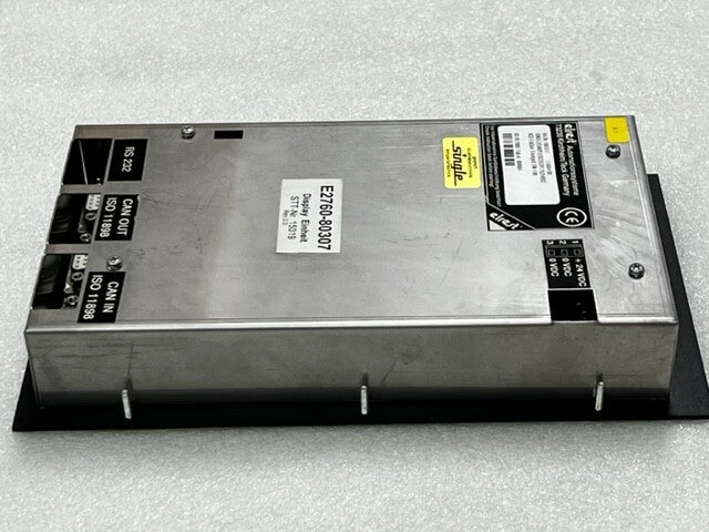 Elrest 1061217 SINGLE/CAN/P12/SCOC/V1.25/24VDC ACE-ElaCan Operator Panel Used