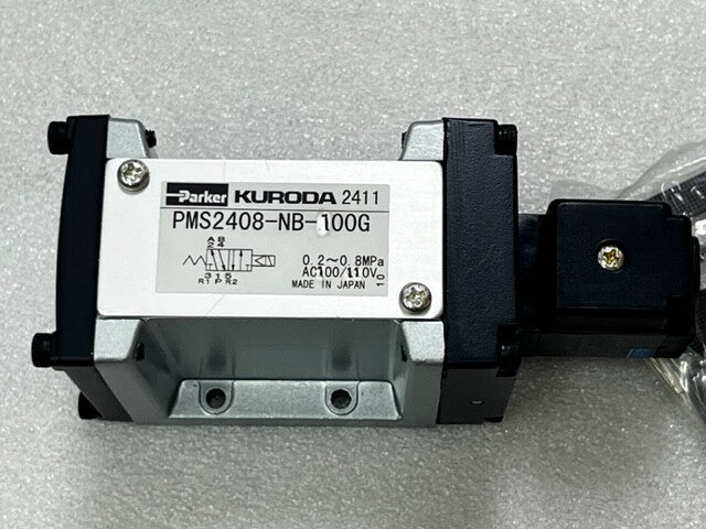 Parker Kuroda PMS2408-NB-100G AC100/110V Manifold Solenoid Valve New