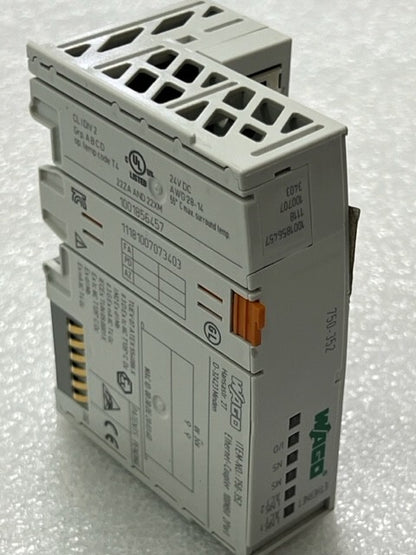 Wago 750-352 PLC Fieldbus EtherNet Coupler Module Used