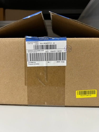Johnson Controls FX-PCX2721-0 Rev K Ver 6.2 Facility Explorer Controller New