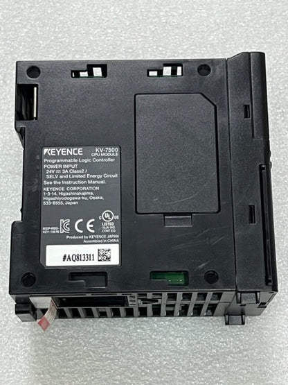 Keyence KV-7500 EtherNet /IP Realtime Programmable logic Controller Used