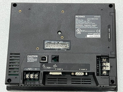 Keyence Corp VT3-V7 7 Inch VGA TFT Color Touch Screen Display Panel Used