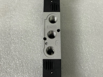 FESTO VALVE WITH 2 VACF-B-C1-16B SOLENOID COIL USED GOOD CONDITION