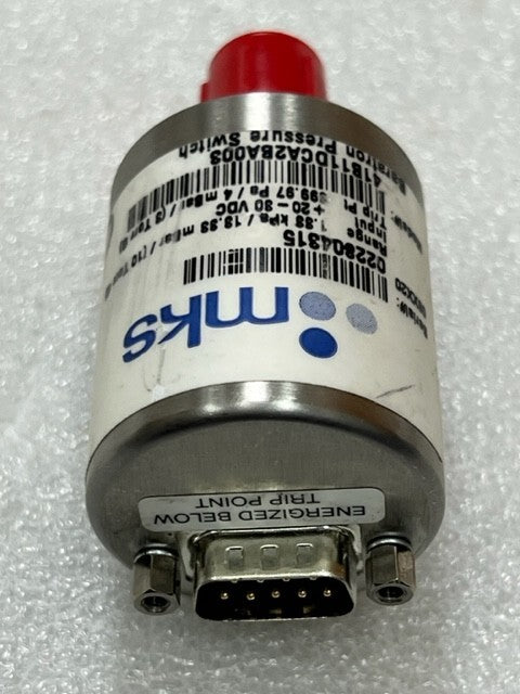 MKS 41B11DCA2BA003 Baratron Pressure Switch 1.33kPa 10 Torr Used