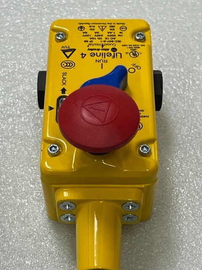 440E-L13137 Ser E Lifeline 4 Guardmaster Safety Cable Pull Switch New No Box