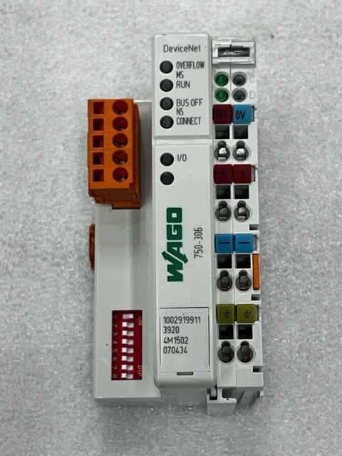 Wago 750-306 PLC Fieldbus Coupler DeviceNet Module New