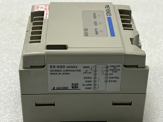 Keyence EX-510 EX-500 Series Sensor Amplifier Unit Used
