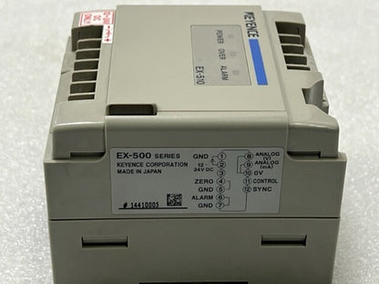 Keyence EX-510 EX-500 Series Sensor Amplifier Unit Used