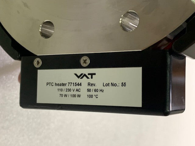 VAT 61238-PEAP-BEJ1/0166  A-3008535 Butterfly Valve Control System Used