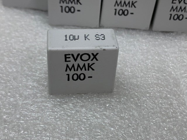 Evox Film Capacitor MMK100 10uF K S3  New - Lot of 20 Pcs