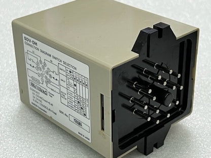 Omron SDV-DH6 Voltage Sensor Controller 100/110VAC 50/60Hz New (Old Stock)