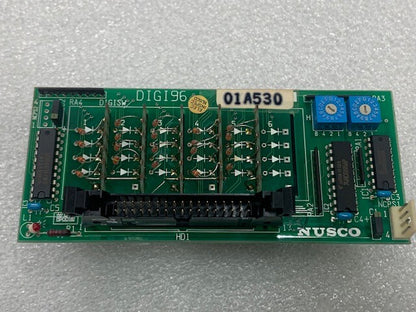 Nusco DIGI96 01A530 5 Digits Thumbwheel Digital Switch Used