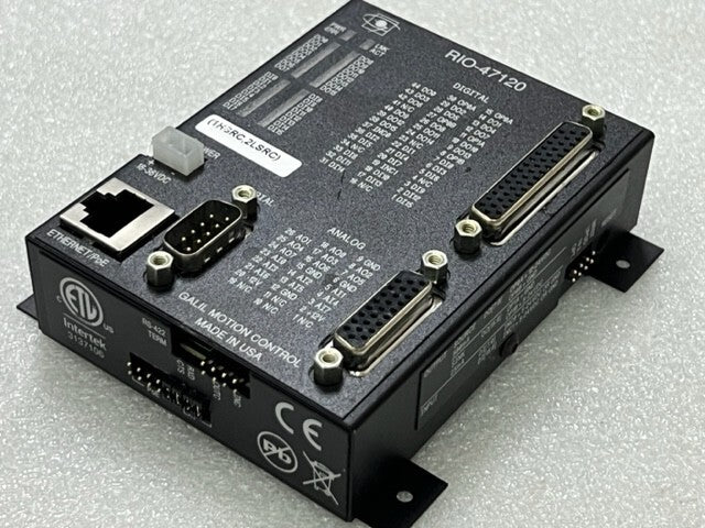Galil Motion Control RIO-47120 EtherNet PLC Remote I/O Controller Used