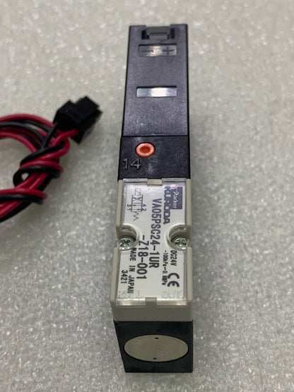 Parker Kuroda High Speed Solenoid Valve VA05PSC24-1UR-Z18-001 DC24V New