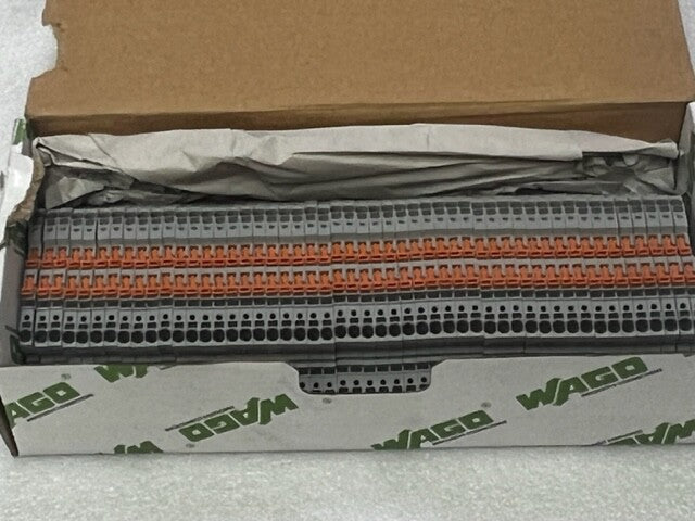 Wago 2002-2951 Double-deck Double-disconnect Terminal Block - Box of 50 Pcs
