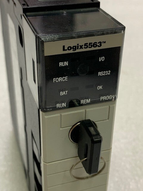 1756-L63 Series A ControlLogix LOGIX 5563 Processor Controller Unit Used
