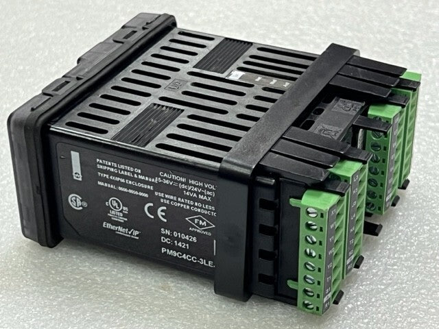 Watlow PM9C4CC-3LEJAAA EtherNet/IP EZ-ZONE Thermal Controller Used