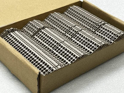 Weidmuller ZDU 2.5-2 2.5mm2 800V Terminal Block Beige New- Box of 100 Pcs