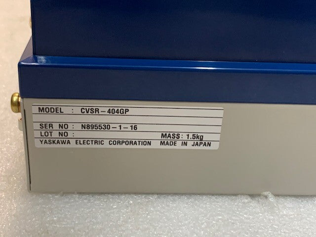 Yaskawa VS Controller CVSR-404GP 200-220V 50/60Hz 400W DC80V 5A New in Box