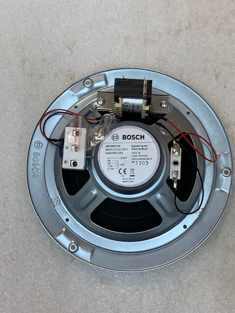 Bosch Security Systems LBC3087/41 EVAC 6W Ceiling Loudspeaker White New
