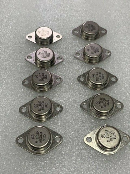 Motorola Power Transistor MJ11032 MEXICO 9825 New Old Stock - Lot of 10 Pcs