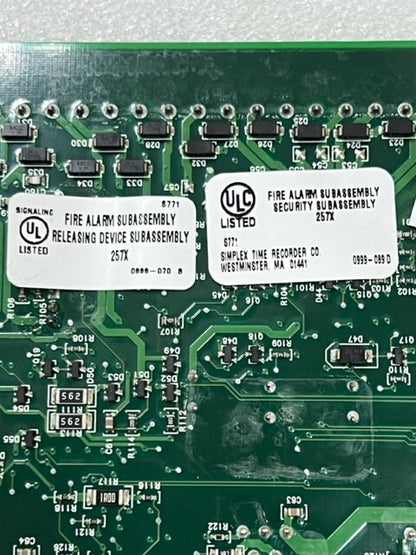 Simplex 4100-6072 Fiber Optic Modem Single Mode Left Port Sub Assembly Board