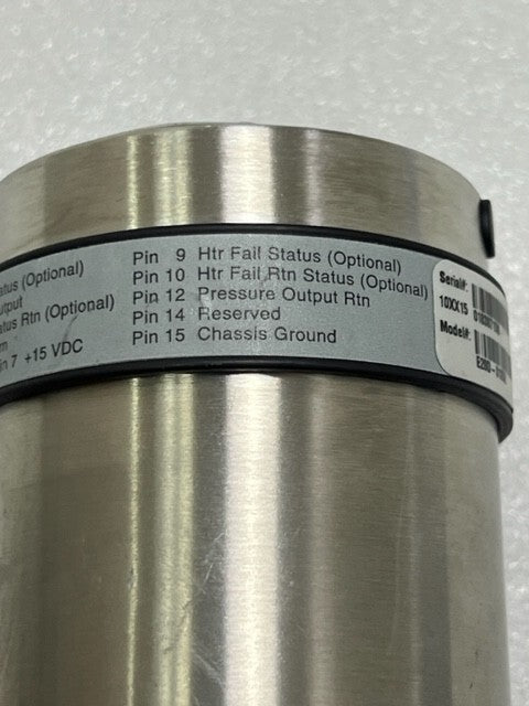 MKS E28D-31352 Range 1 Torr Baratron Etch Manomater Vacuum Pressure Gauge Used
