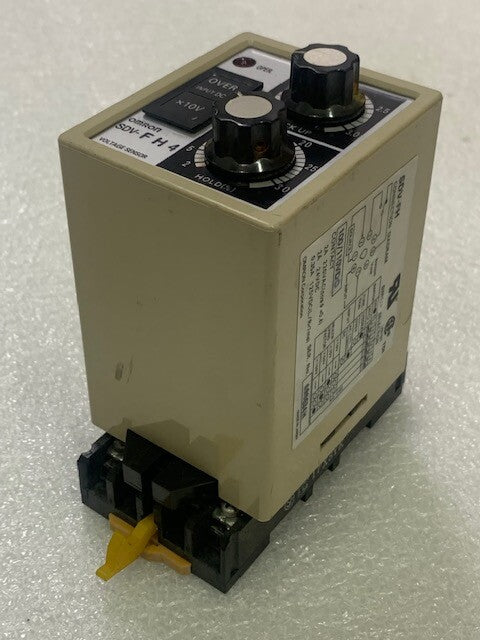 Omron SDV-FH4 Voltage Sensor Controller Input 100/110VAC Used Good Condition