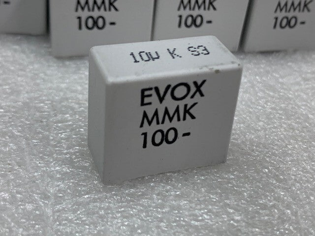 Evox Film Capacitor MMK100 10uF K S3  New - Lot of 20 Pcs