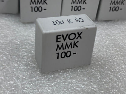 Evox Film Capacitor MMK100 10uF K S3  New - Lot of 20 Pcs