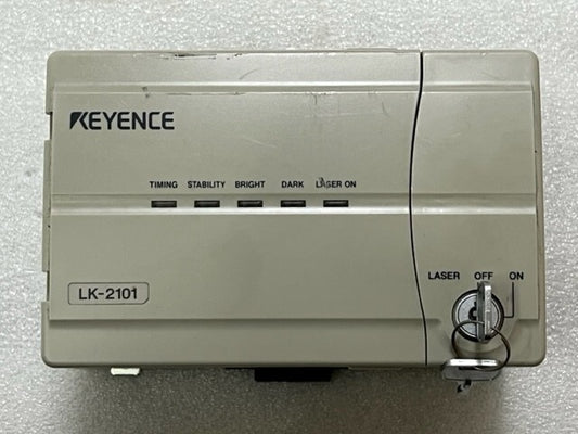 Keyence LK-2101 Laser Displacement Sensor Controller Used