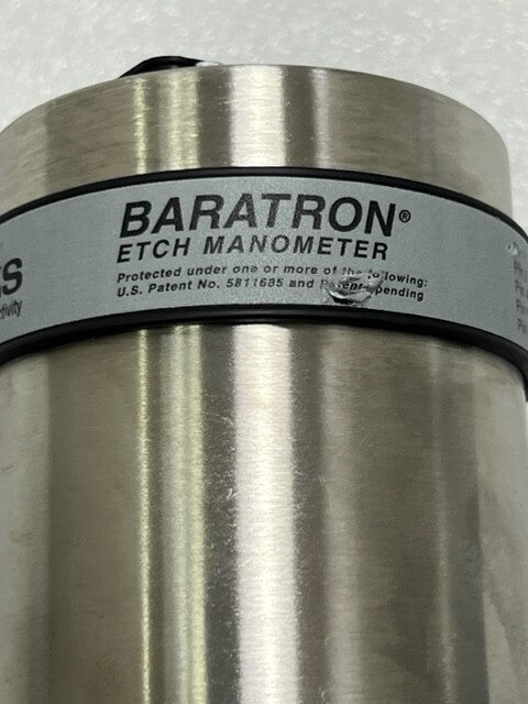 MKS E28D-31352 Range 1 Torr Baratron Etch Manomater Vacuum Pressure Gauge Used