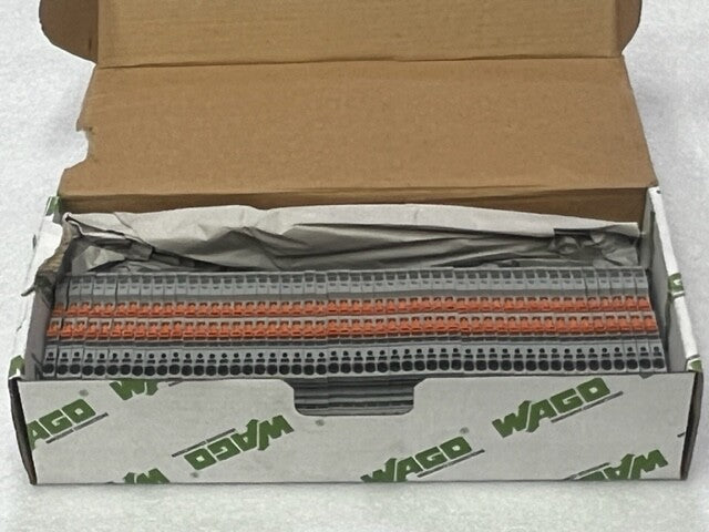 Wago 2002-2951 Double-deck Double-disconnect Terminal Block - Box of 50 Pcs