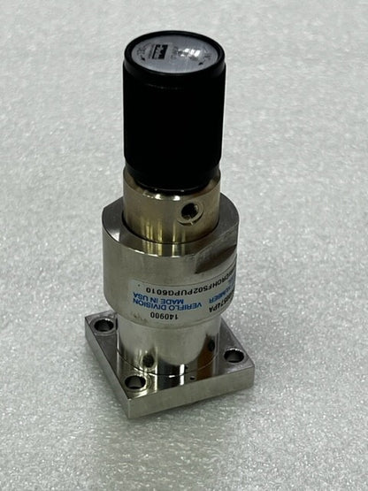 Parker Veriflo Valve SQMICROHF502PUPG6010 P/N 45600574PA Used Good Condition