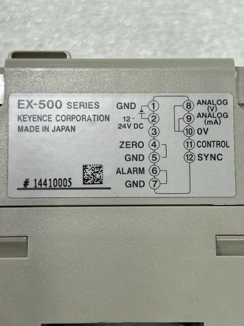 Keyence EX-510 EX-500 Series Sensor Amplifier Unit Used