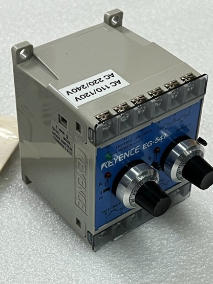Keyence High Accuracy Positioning Sensor Controller EG-547 New No Box