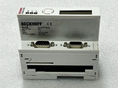 Beckhoff BX8000-0000 RS232/RS485 Bus Terminal Controller Used