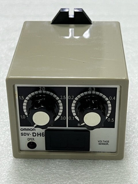 Omron SDV-DH6 Voltage Sensor Controller 100/110VAC 50/60Hz New (Old Stock)